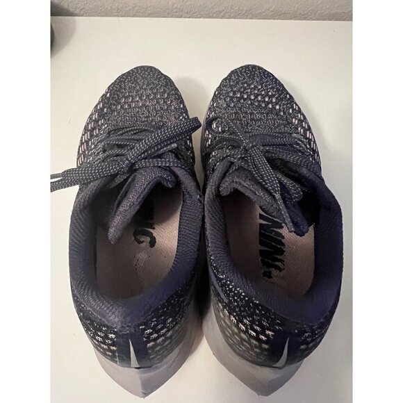 Nike | Air Zoom‎ Pegasus 35 Gray Pink Running Shoes 942855-006 Women's Sz 8 - Picture 3 of 7